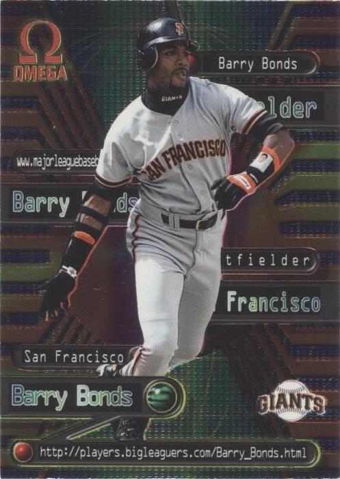 1998 Pacific Online - Barry Bonds #655 for sale | eBay