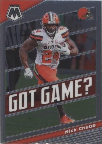 2020 Panini Mosaic Nick Chubb #GG22