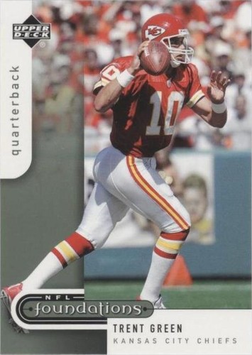 2005 Upper Deck NFL Foundations Trent Green #48