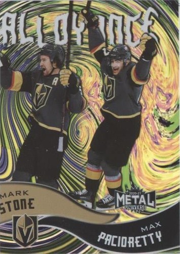 2020-21 Skybox Metal Universe - Mark Stone Max Pacioretty #AL-11