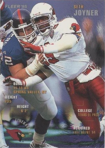 1995 Fleer Shell FACT Seth Joyner #2