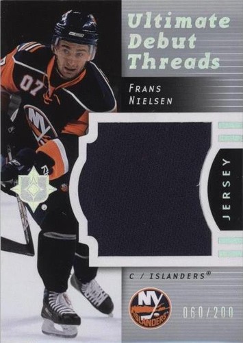 2007-08 Ultimate Collection - Frans Nielsen #DT-FN