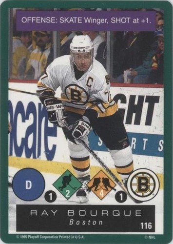 1995-96 Playoff One on One Challenge - Ray Bourque #116