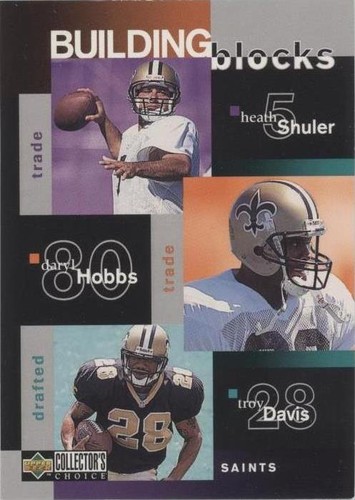 1997 Upper Deck Collector's Choice Daryl Hobbs Heath Shuler Mario Bates #382