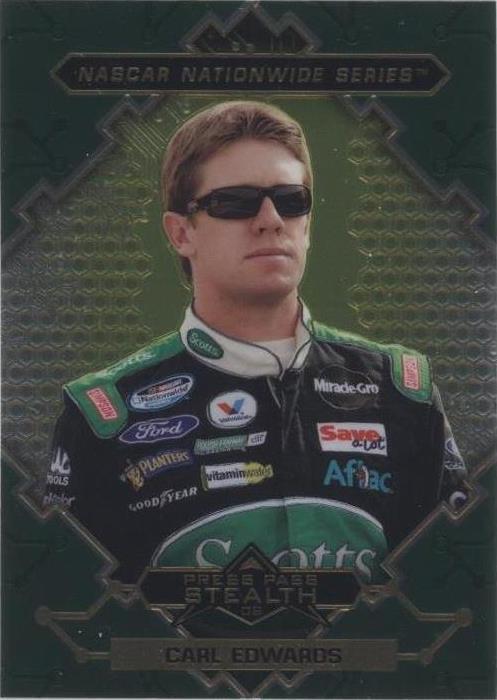 2009 Press Pass Stealth Chrome - Carl Edwards #44