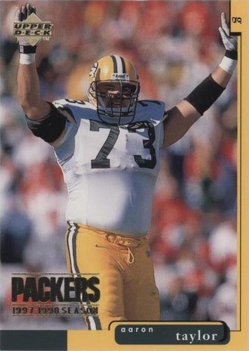 1998 Upper Deck Green Bay Packers Aaron Taylor #GB36