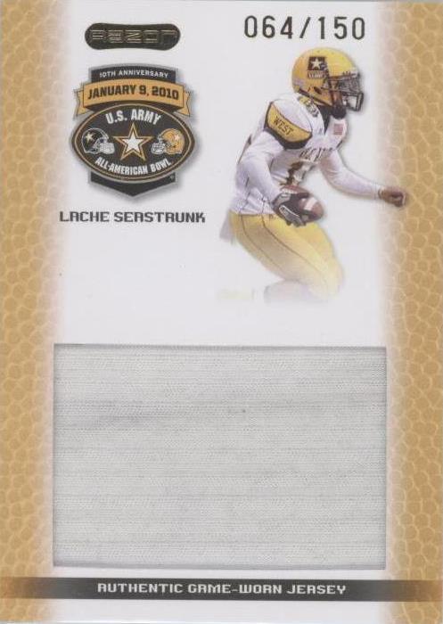 2010 Razor U.S. Army All-American Bowl Lache Seastrunk #JS-LS1