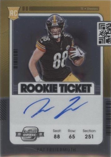 2021 Panini Contenders Optic Pat Freiermuth #117