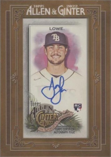 2022 Topps Allen & Ginter - Josh Lowe #MA-JL