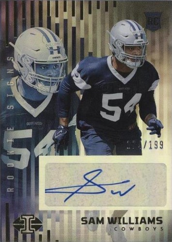 2022 Panini Illusions Sam Williams #RS-SW