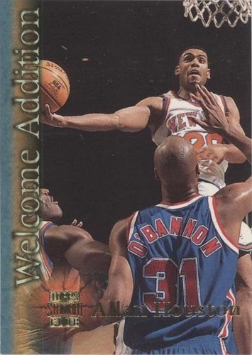 1996-97 Topps Stadium Club - Allan Houston #WA 18