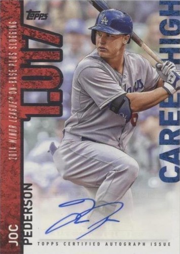 2015 Topps - Joc Pederson #CHA-JPE