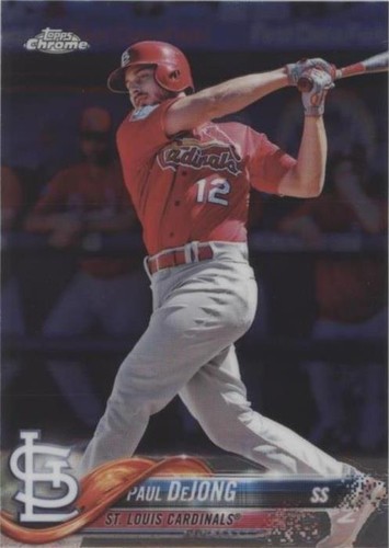2018 Topps Chrome - Paul DeJong #79
