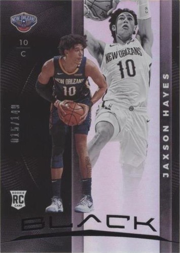 2019-20 Panini Black - Jaxson Hayes #80