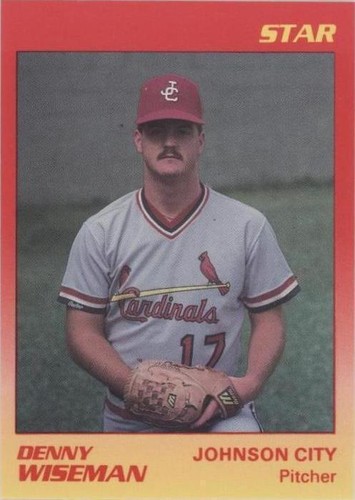 1989 Star Johnson City Cardinals - Dennis Wiseman #23