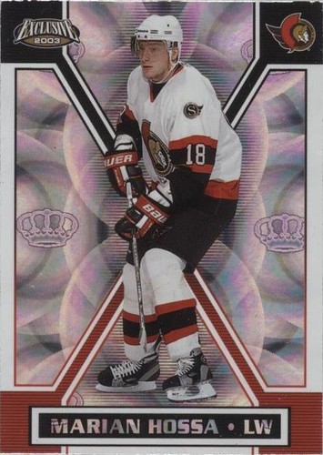 2002-03 Pacific Exclusive - Marian Hossa #122
