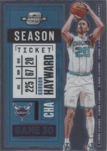 2020-21 Panini Contenders Optic - Gordon Hayward #14