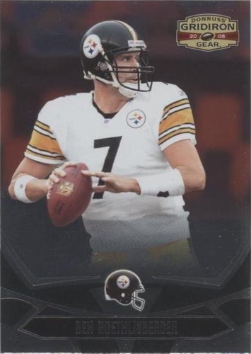 2008 Donruss Gridiron Gear Ben Roethlisberger #76