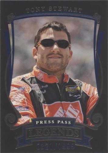 2006 Press Pass Legends - Tony Stewart #B36