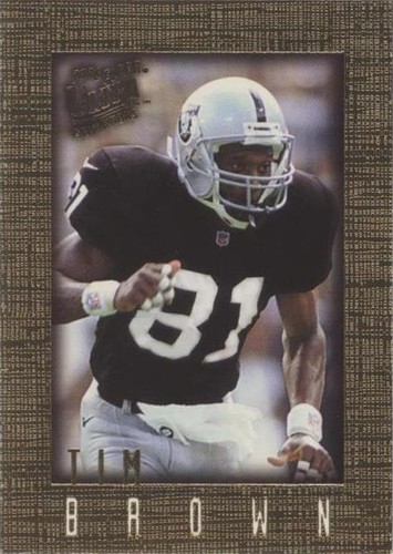 1996 Fleer Ultra Sensations Tim Brown #74