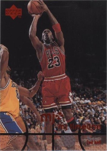 MICHAEL JORDAN　KOBE BRYANT　1998　NBA　UD Kobe Bryant/Michael Jordan 1998 UD Hardcourt Holding Court