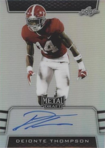 2019 Leaf Metal Draft Deionte Thompson #BA-DT1