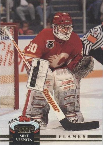 1992-93 Topps Stadium Club - Mike Vernon #345