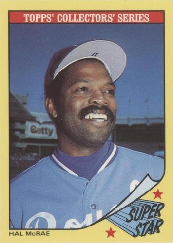 1986 Topps Woolworth's Super Stars - Hal McRae #22