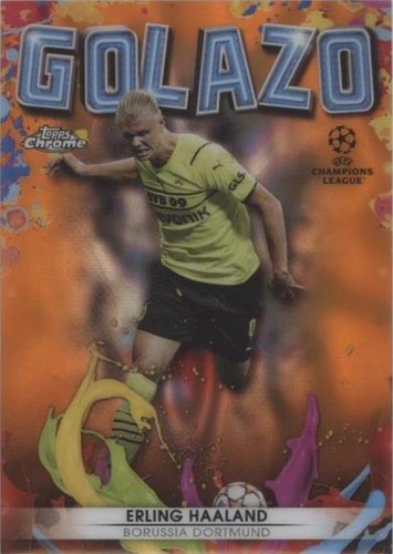 2021-22 Topps Chrome UCL Erling Haaland #G-1