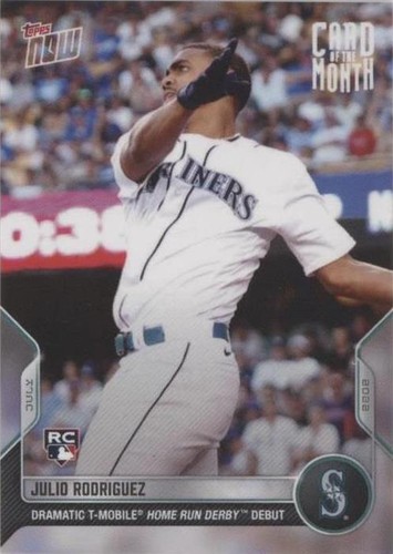 2022 Topps Now Card of the Month - Julio Rodriguez #M-JULY