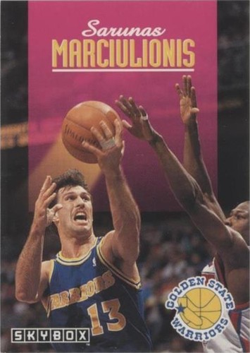 1992-93 Skybox - Sarunas Marciulionis #82