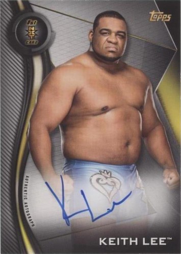 2019 Topps WWE NXT - Keith Lee #A-KL
