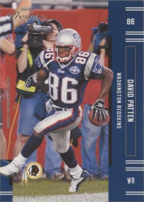 2005 Playoff Prestige David Patten #83