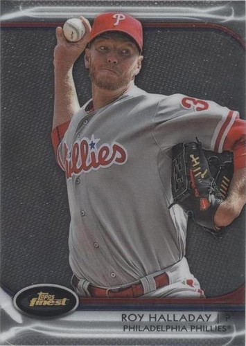 2012 Topps Finest - Roy Halladay #100