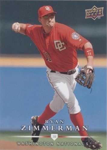 2008 Upper Deck First Edition - Ryan Zimmerman #495