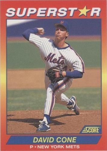 1992 Score 100 Hottest Players - David Cone #16