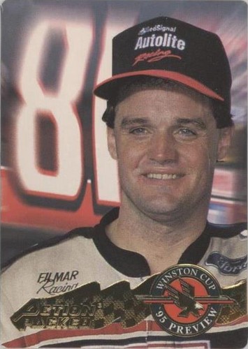1995 Action Packed Preview - Kenny Wallace #21