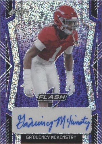 2022 Leaf Flash Ga’Quincy McKinstry #BA-GM1