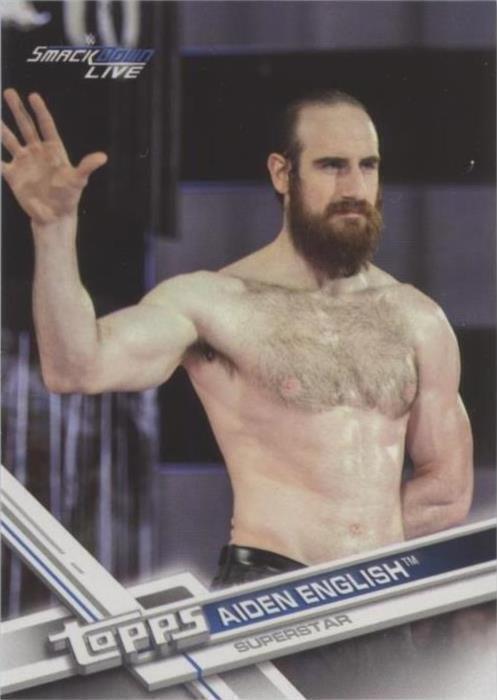 2017 Topps WWE Then Now Forever - Aiden English #138