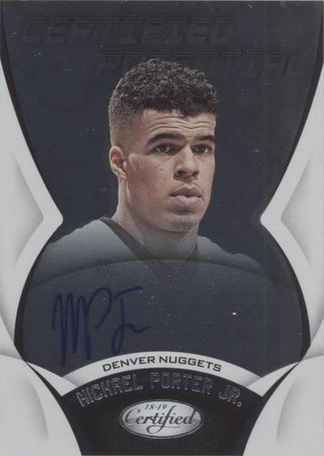 2018-19 Panini Certified - Michael Porter Jr. #CP-MP