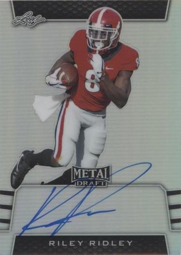 2019 Leaf Metal Draft Riley Ridley #BA-RR1