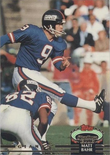 1992 Topps Stadium Club Matt Bahr #113