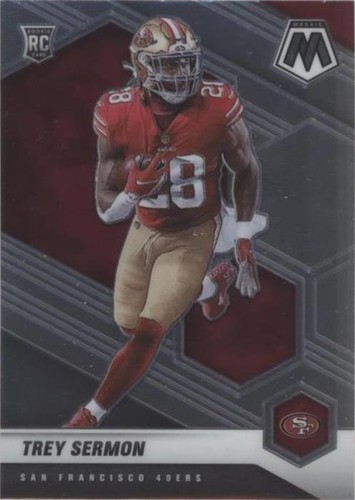 2021 Panini Mosaic Trey Sermon #324