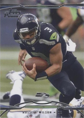 2013 Topps Prime Russell Wilson #3