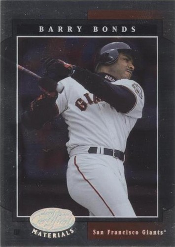 2001 Leaf Certified Materials - Barry Bonds #2