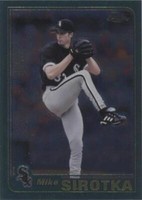 2001 Topps Chrome - Mike Sirotka #123