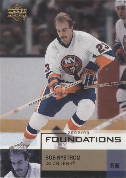 2002-03 Upper Deck Foundations - Bob Nystrom #59