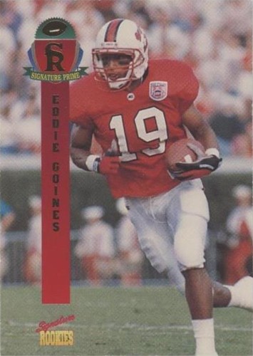 1995 Signature Rookies Prime Eddie Goines #17