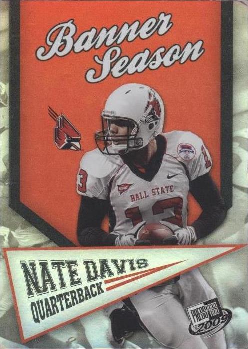 2009 Press Pass Nate Davis #BS-3