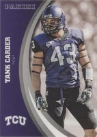 2016 Panini TCU Horned Frogs Tank Carder #38